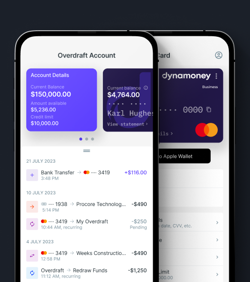 Dynamoney - B2B, FinTech, Lending management, Mobile banking