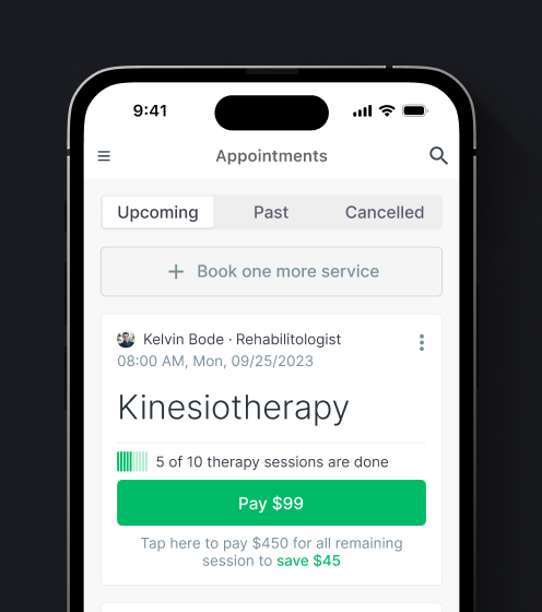 HealthCare App - Qualitative research, Competitors analysis, User interviews, Usability testing, JTBD, CJM